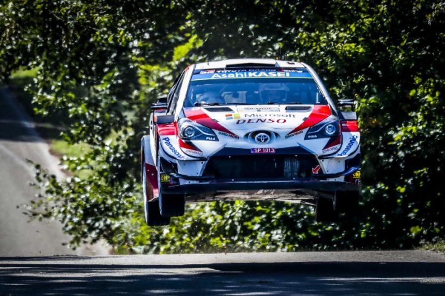 Ott Tanak completes hat-trick on Rally Germany
